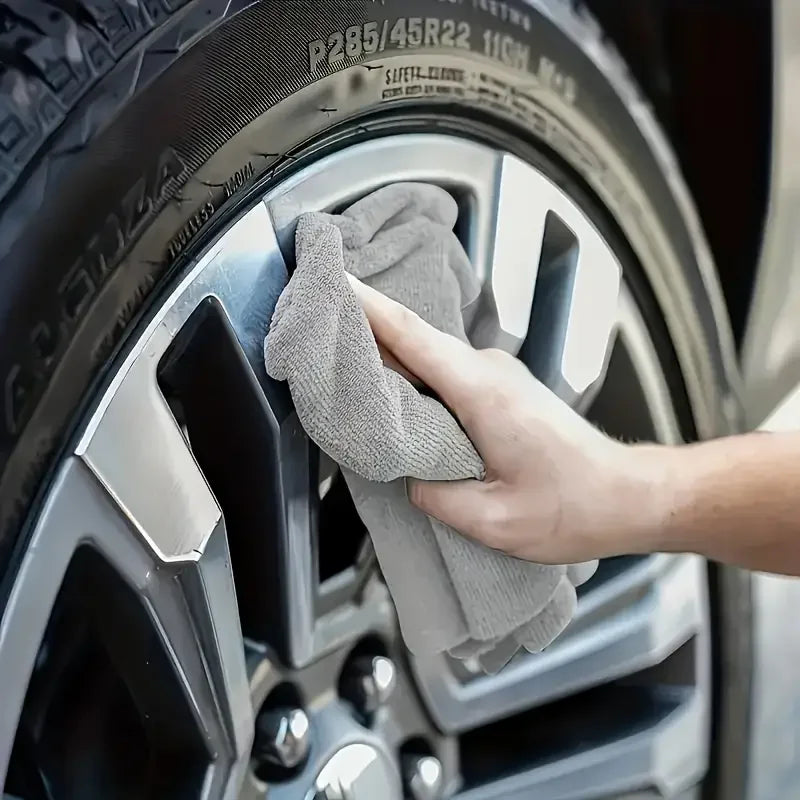 Thicken Microfiber Cleaning Cloths Lint Free Microfiber Cleaning Towel Cloths Reusable Cleaning Towels Absorbent for Car Window - P's One-Stop Shop 