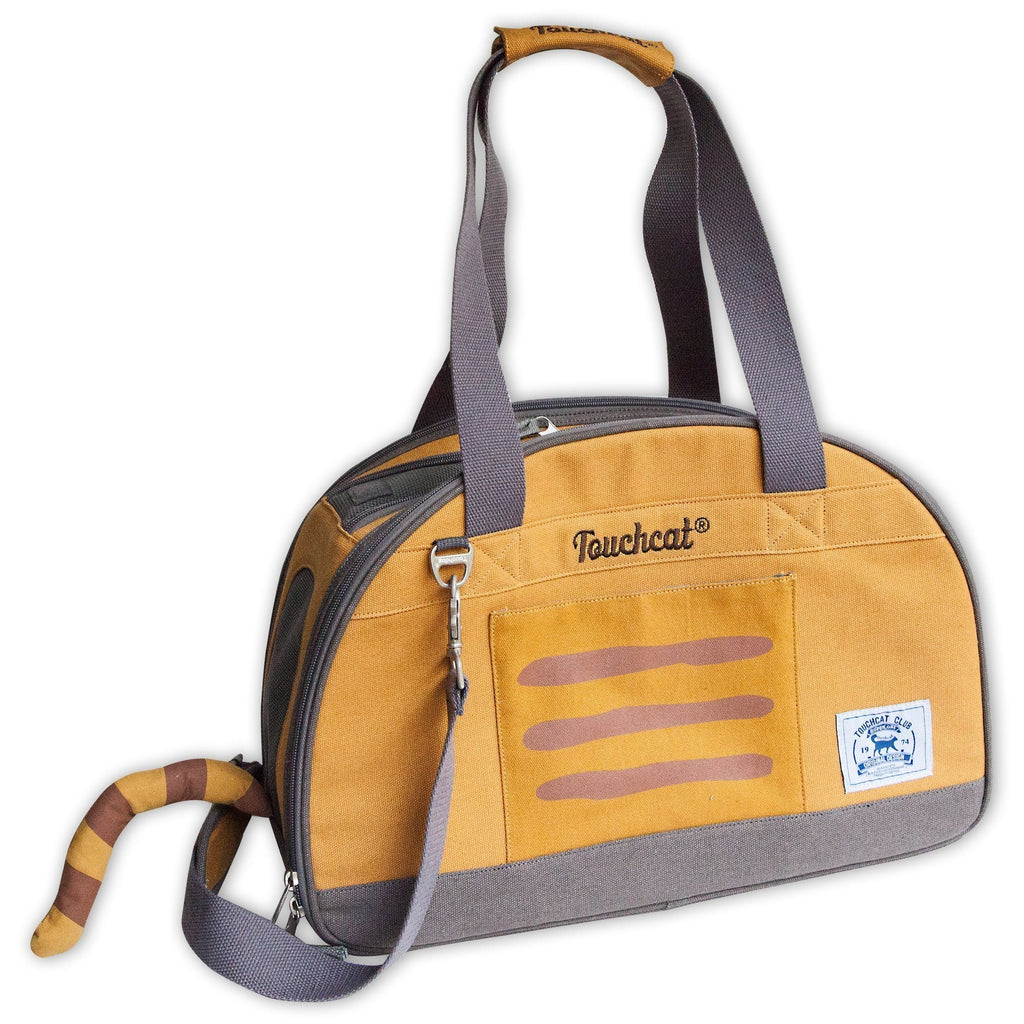 Touchcat 'Tote-Tails' Designer Airline Approved Collapsible Cat Carrier - P's One-Stop Shop 