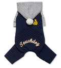 Touchdog ® Designer Quilted Full-Body Hooded Dog Sweater - P's One-Stop Shop 