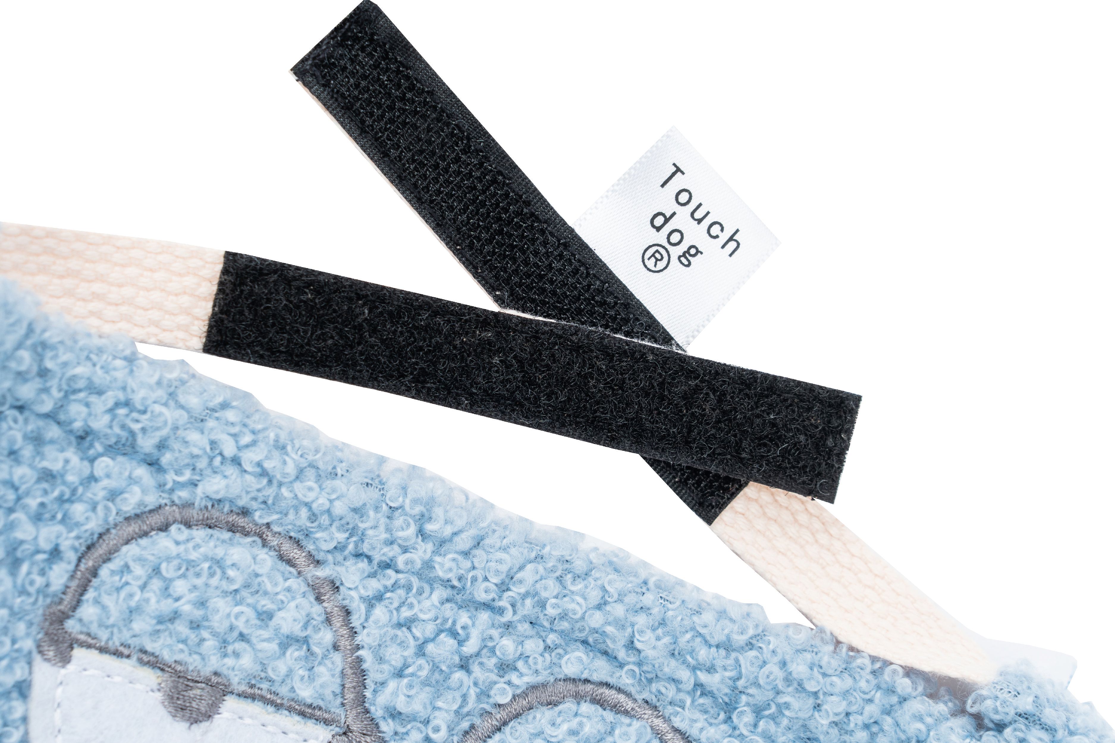 Touchdog ®'Dizzy-Eyed Cyclops' Cotton Hook-and-Loop Dog Bandana and Scarf - P's One-Stop Shop 