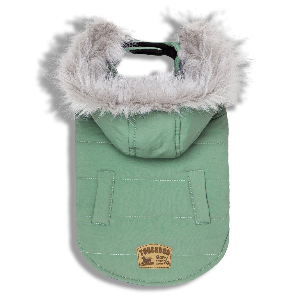 Touchdog 'Eskimo-Swag' Duck-Down Insulated Winter Dog Coat Parka - P's One-Stop Shop 