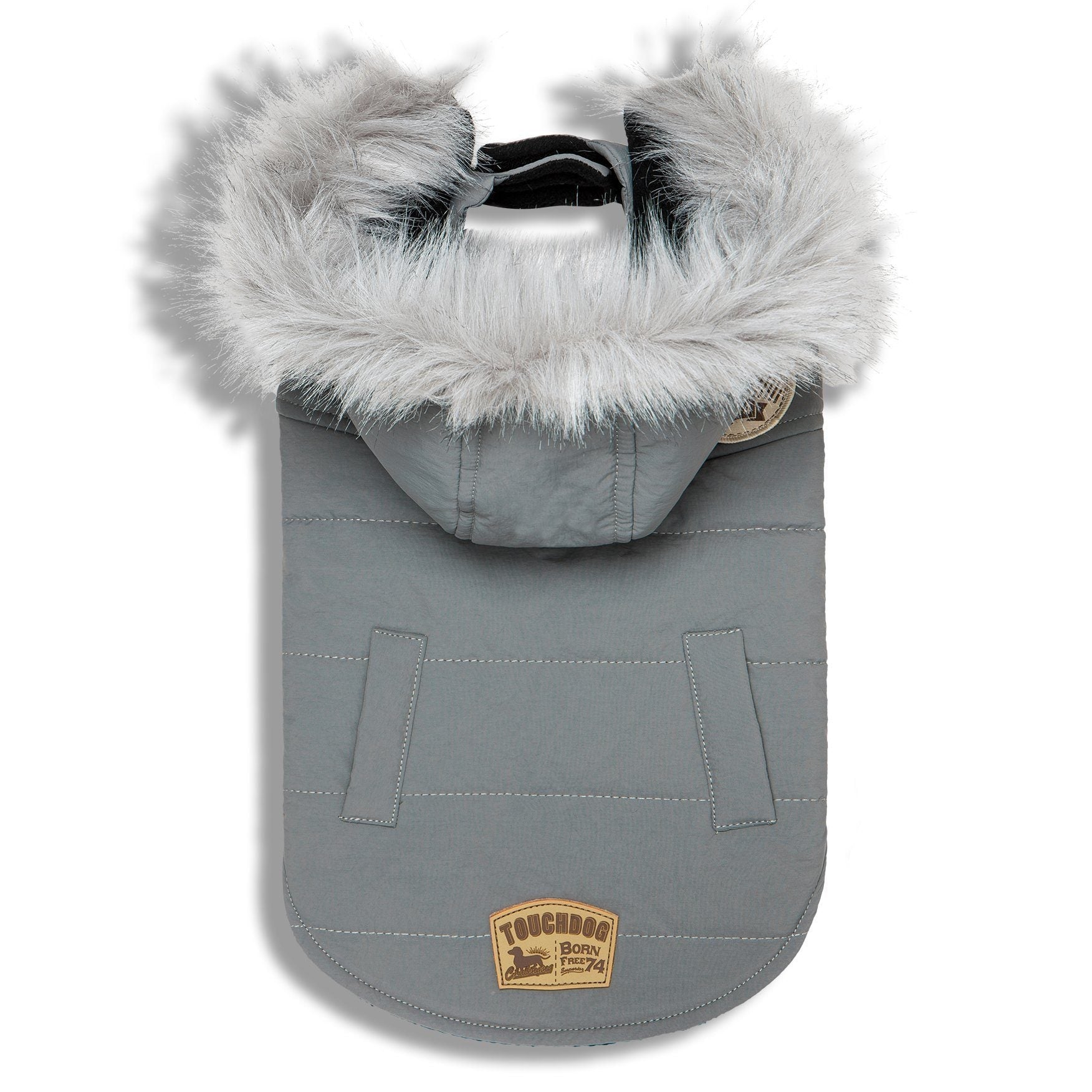 Touchdog 'Eskimo-Swag' Duck-Down Insulated Winter Dog Coat Parka - P's One-Stop Shop 