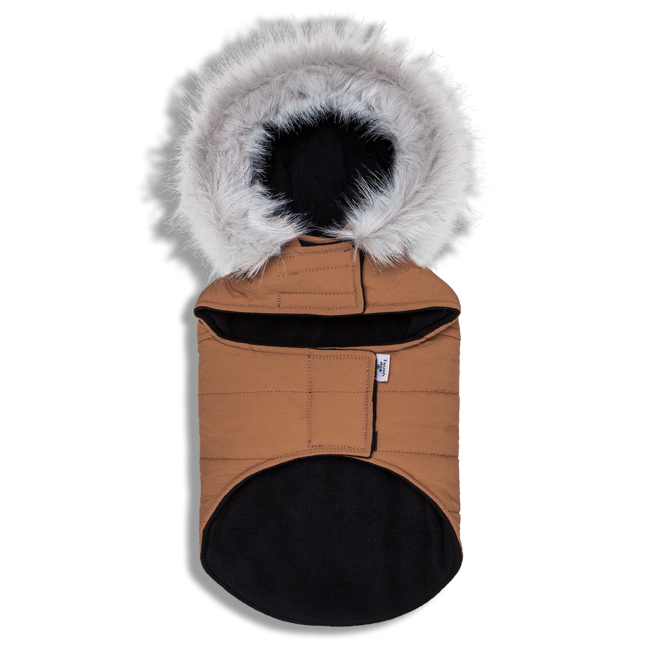 Touchdog 'Eskimo-Swag' Duck-Down Insulated Winter Dog Coat Parka - P's One-Stop Shop 