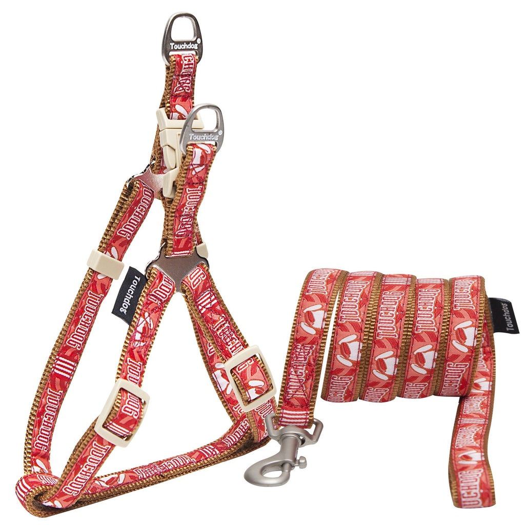 Touchdog 'Funny Bone' Tough Stitched Dog Harness and Leash - P's One-Stop Shop 