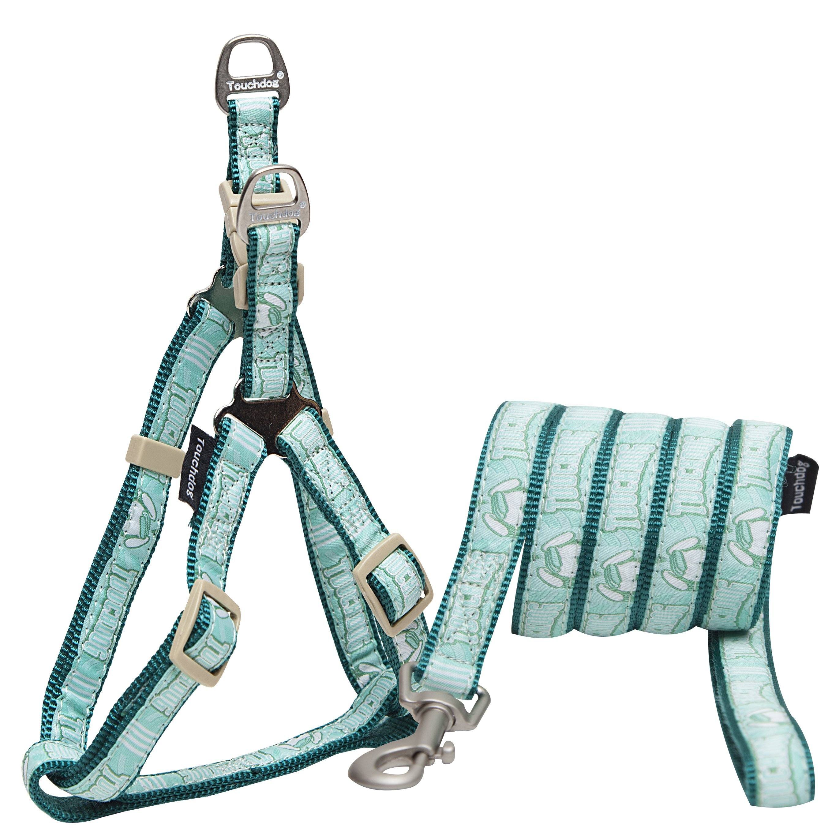 Touchdog 'Funny Bone' Tough Stitched Dog Harness and Leash - P's One-Stop Shop 