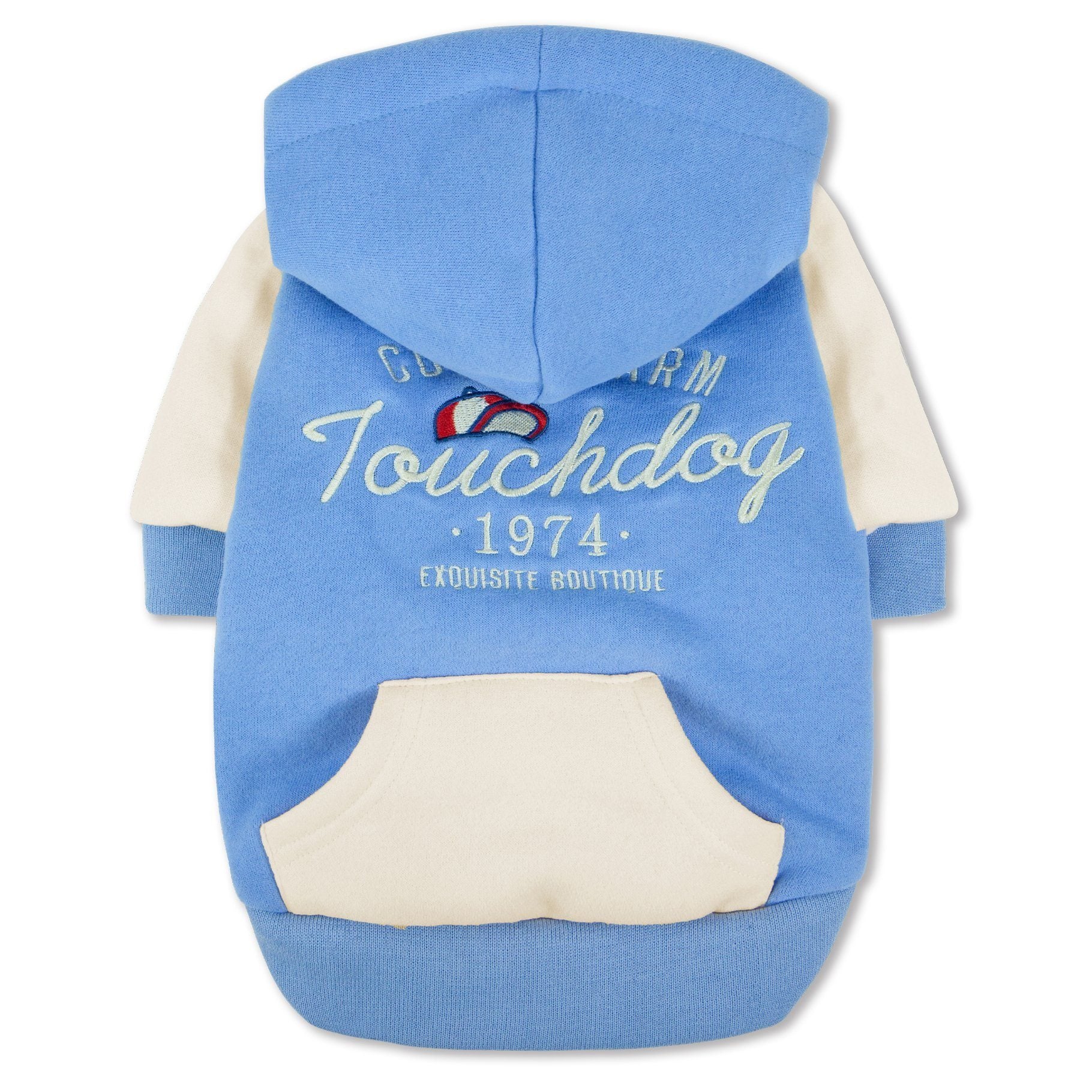 Touchdog 'Heritage' Soft-Cotton Fashion Dog Hoodie Sweater - P's One-Stop Shop 