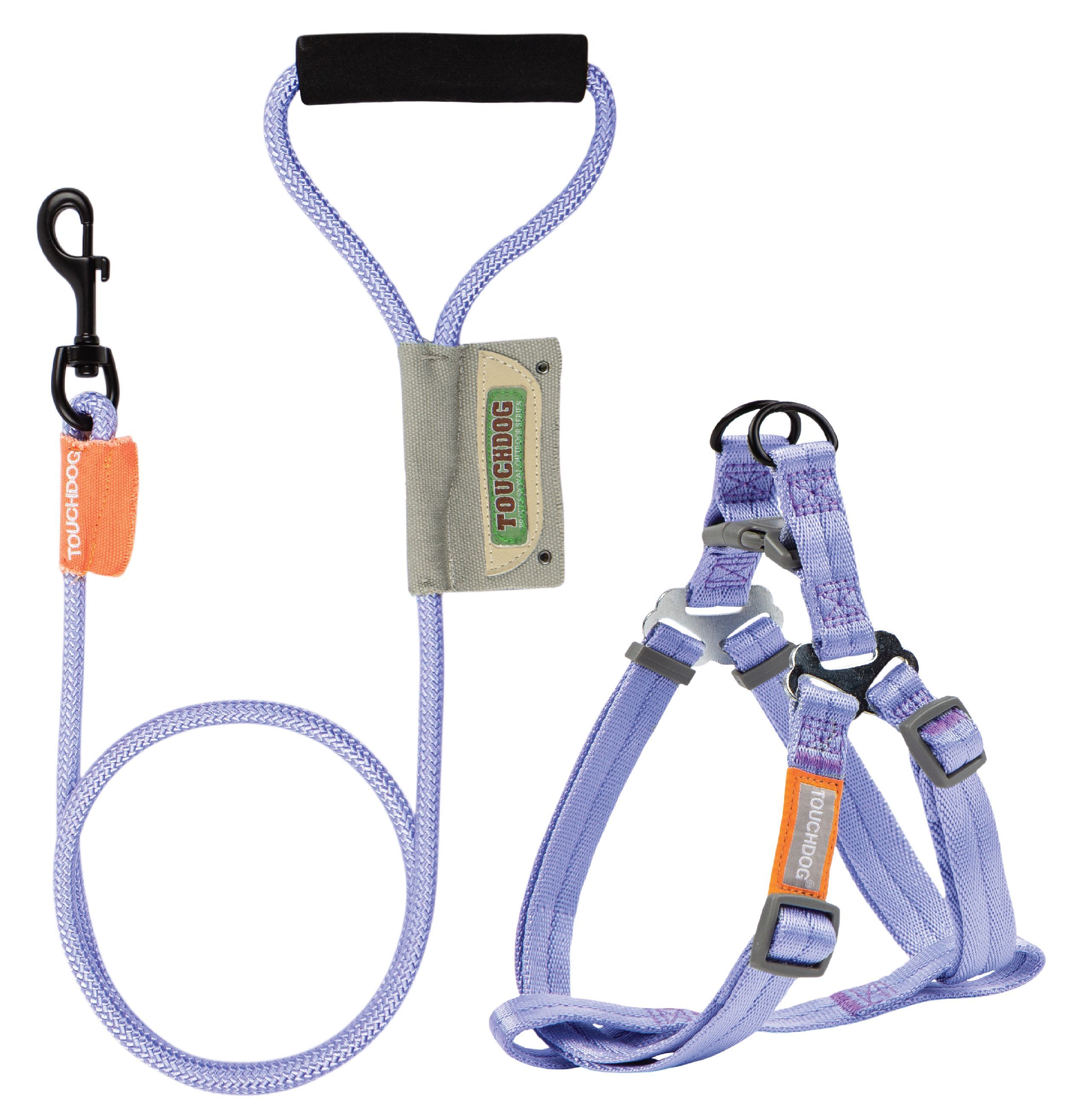 Touchdog ® 'Macaron' 2-in-1 Durable Nylon Dog Harness and Leash - P's One-Stop Shop 