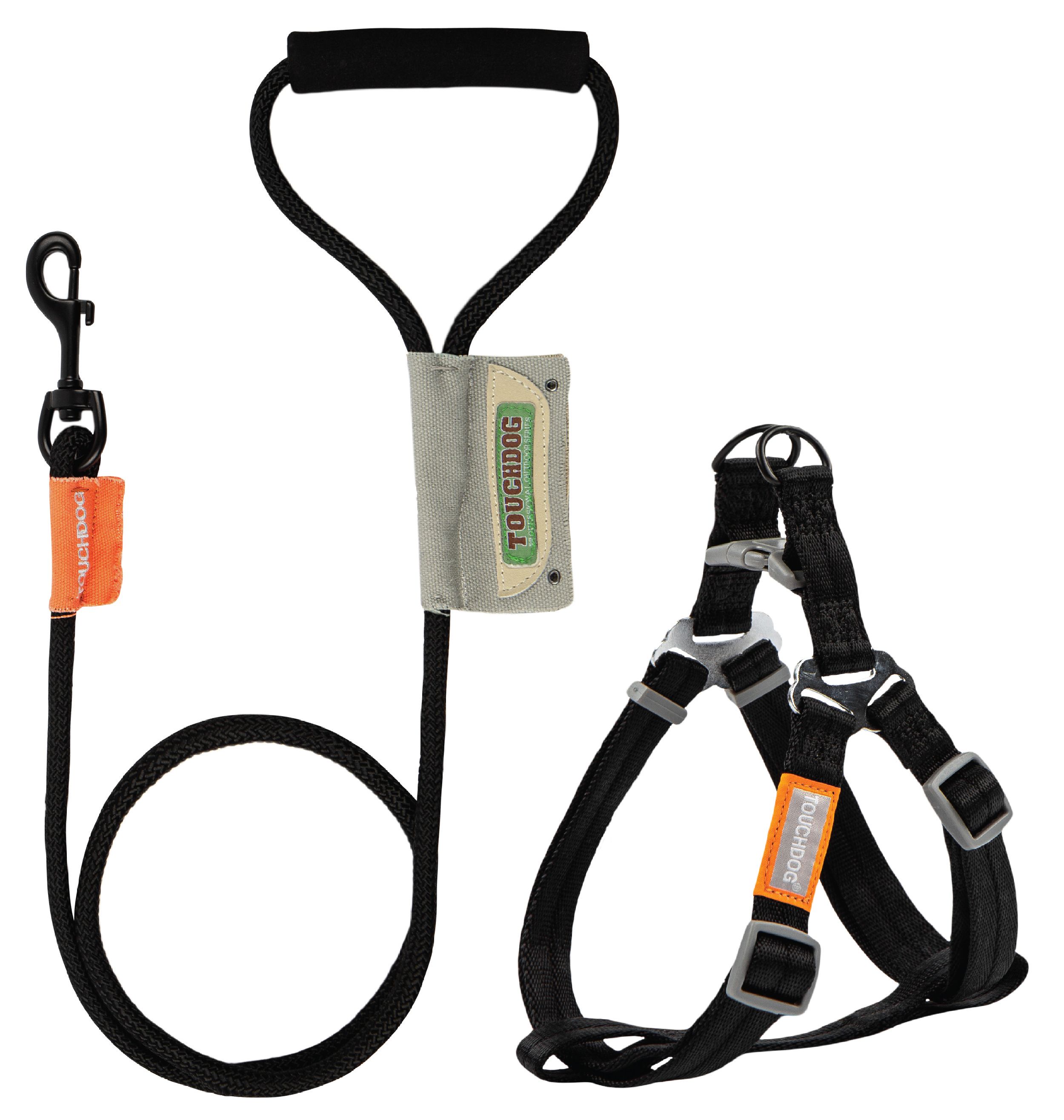 Touchdog ® 'Macaron' 2-in-1 Durable Nylon Dog Harness and Leash - P's One-Stop Shop 