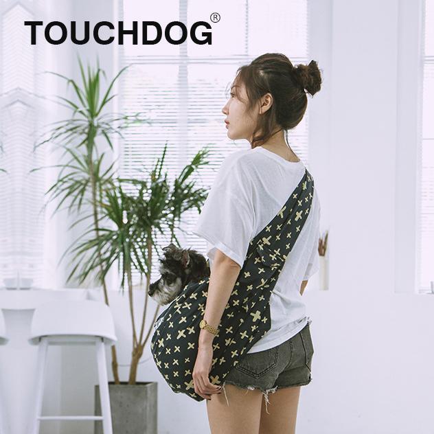 Touchdog 'Paw-Ease' Over-The-Shoulder Travel Sling Pet Carrier - P's One-Stop Shop 