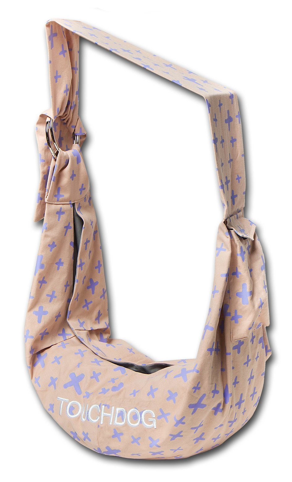 Touchdog 'Paw-Ease' Over-The-Shoulder Travel Sling Pet Carrier - P's One-Stop Shop 