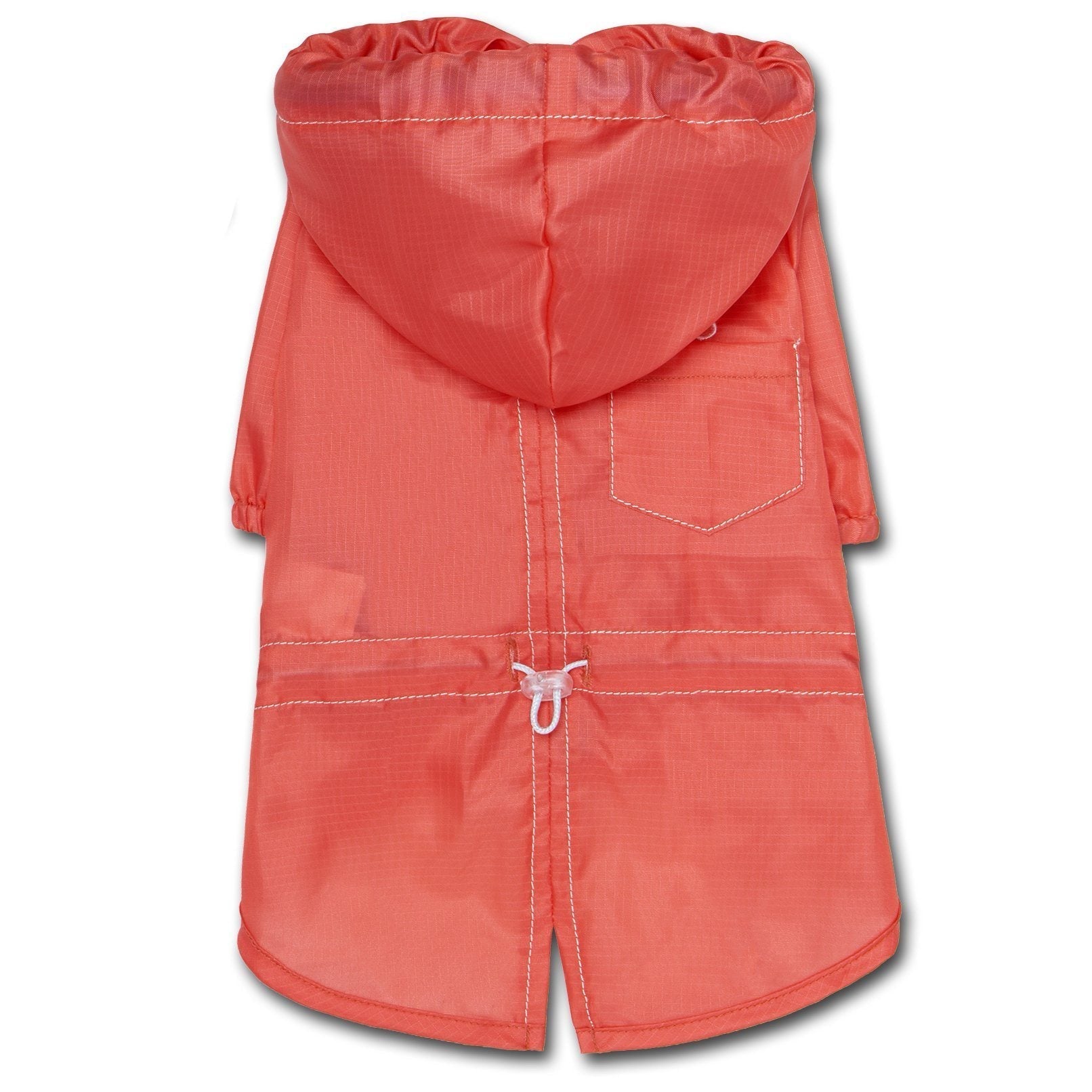 Touchdog Split-Vent Designer Waterproof Dog Raincoat - P's One-Stop Shop 