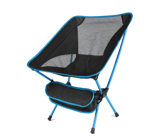Travel Ultralight Folding Chair Superhard High Load Outdoor Camping Chair Portable Beach Hiking Picnic Seat Fishing Tools Chair - P's One-Stop Shop 