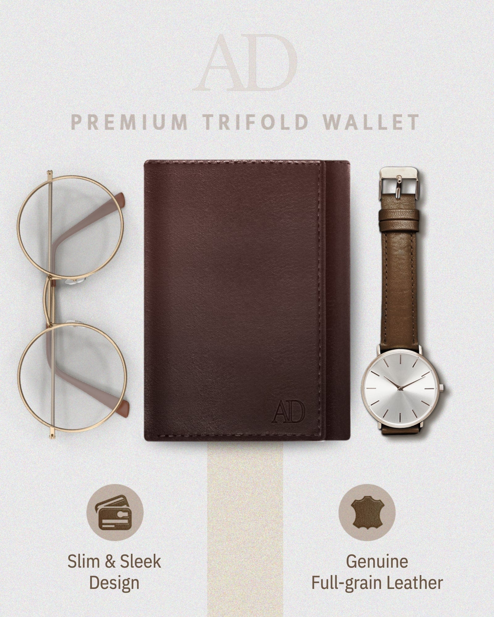 Trifold Wallet With ID Window - P's One-Stop Shop 