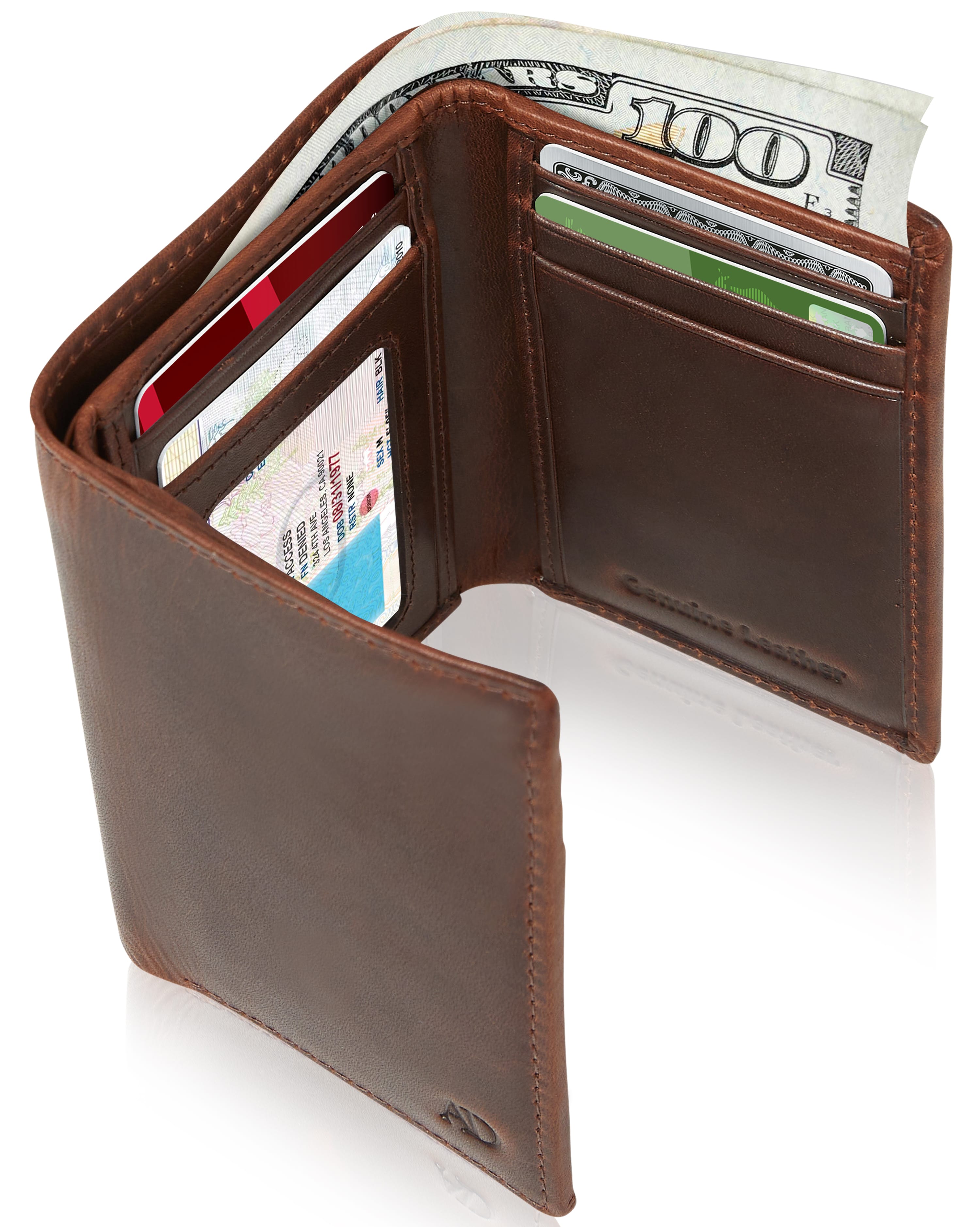 Trifold Wallet With ID Window - P's One-Stop Shop 