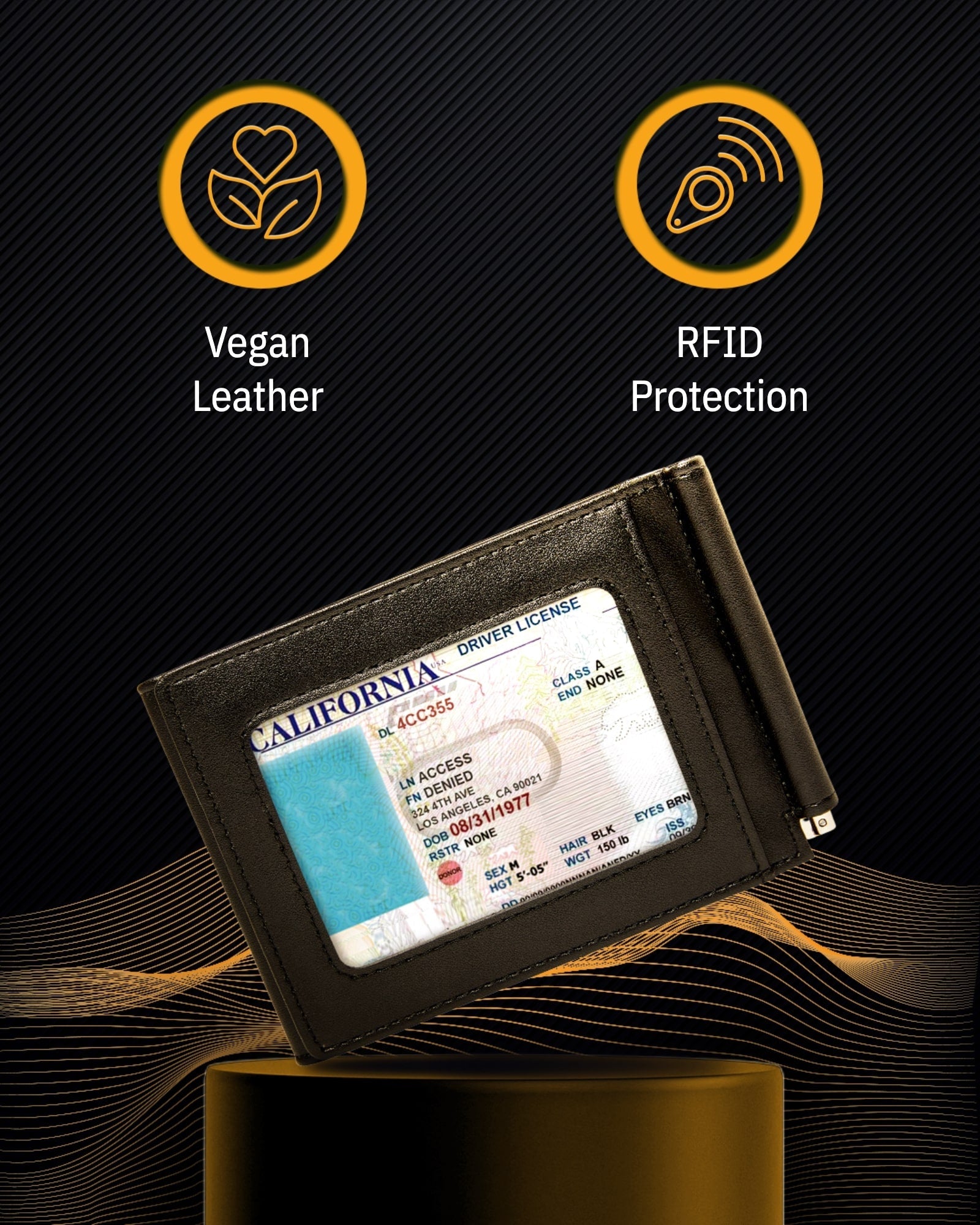 Trifold Wallet With Removable Money Clip - P's One-Stop Shop 