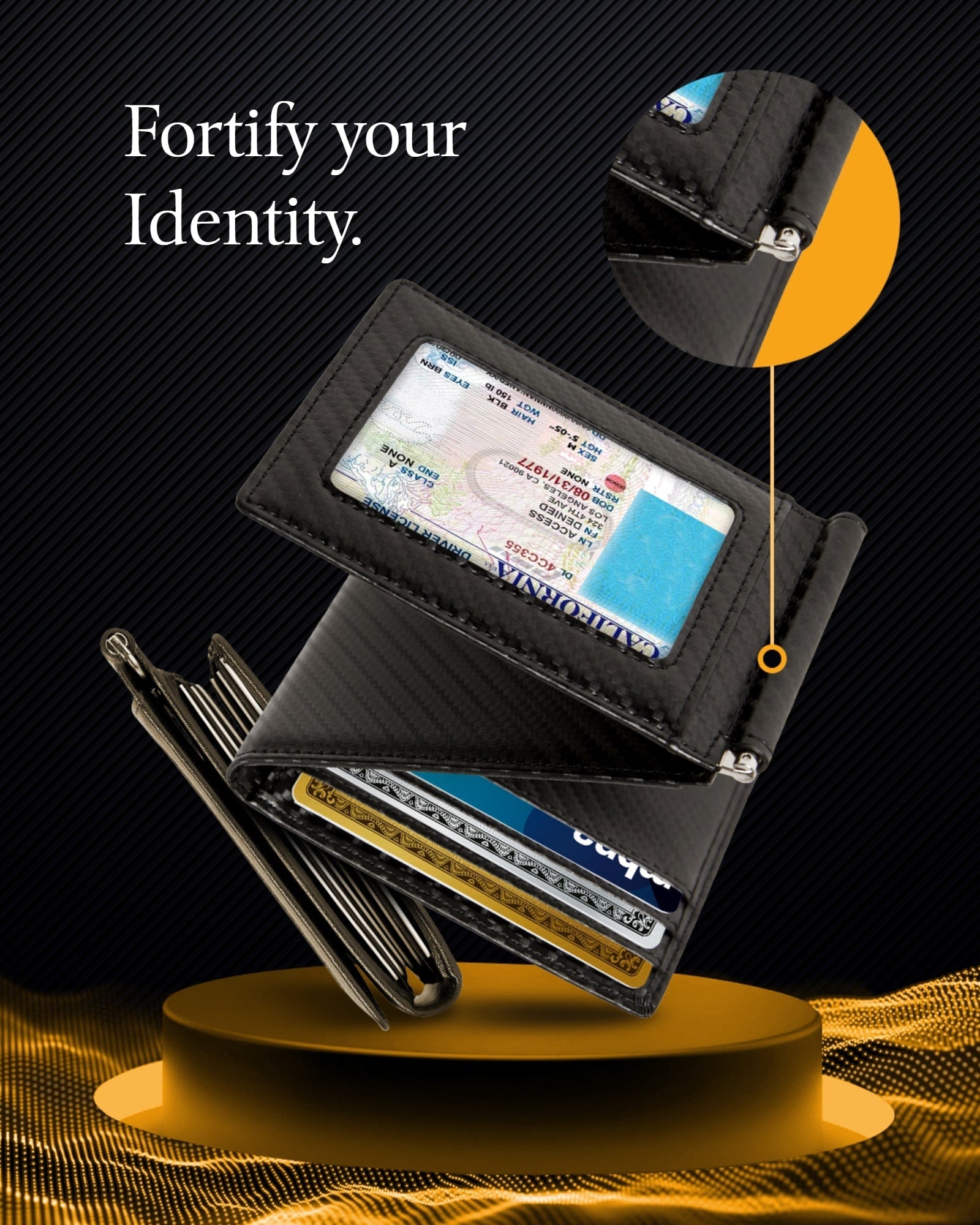 Trifold Wallet With Removable Money Clip - P's One-Stop Shop 