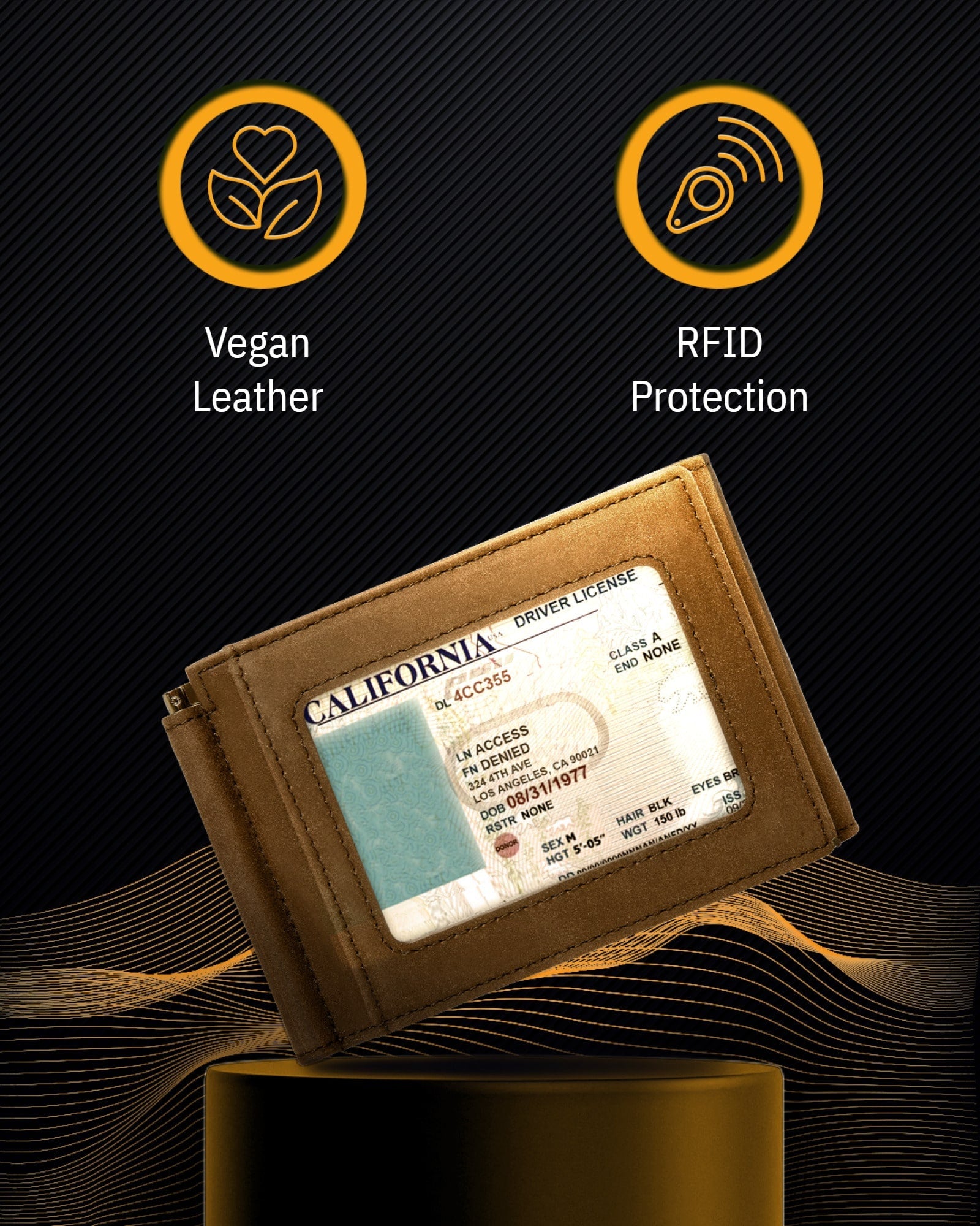 Trifold Wallet With Removable Money Clip - P's One-Stop Shop 