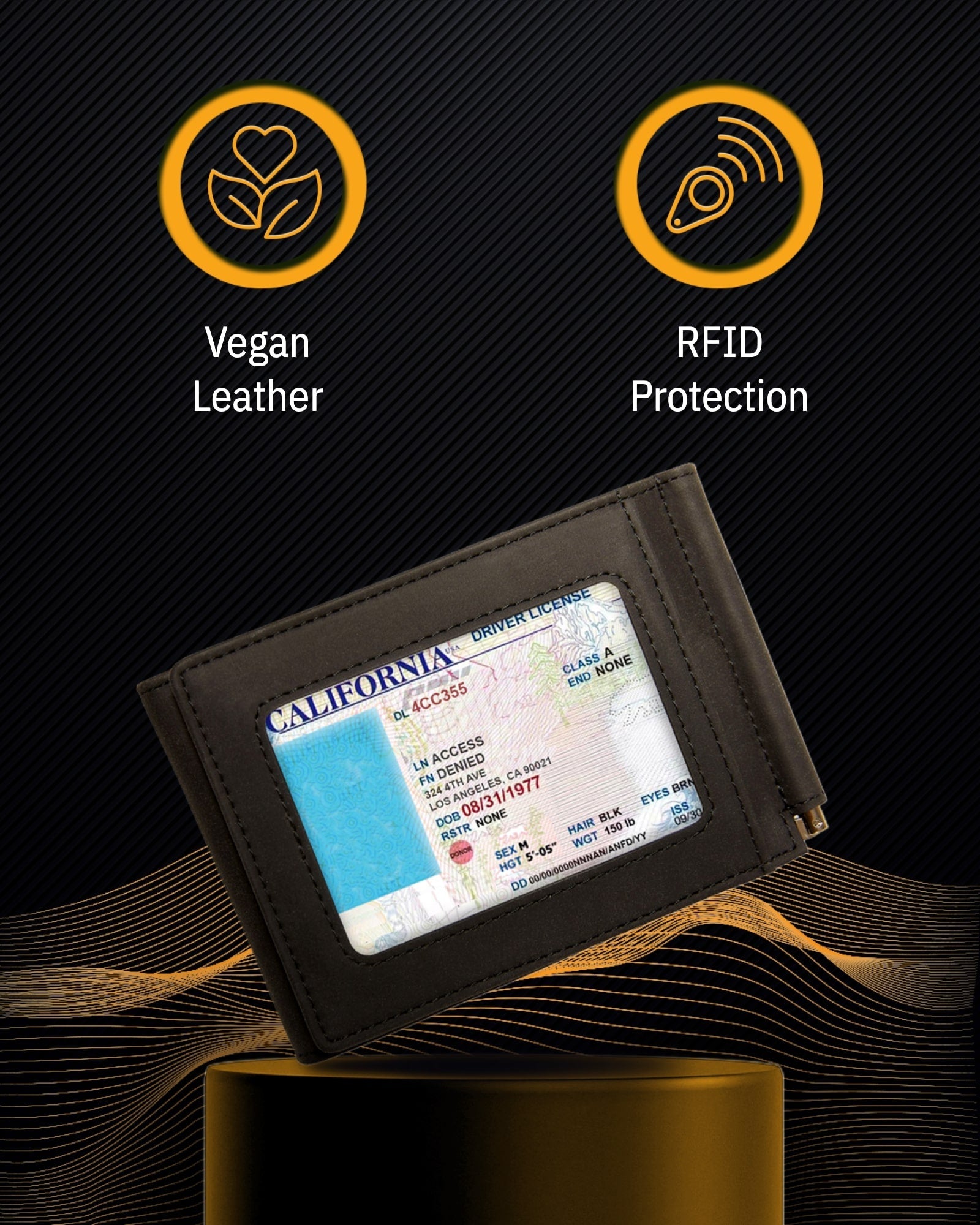 Trifold Wallet With Removable Money Clip - P's One-Stop Shop 