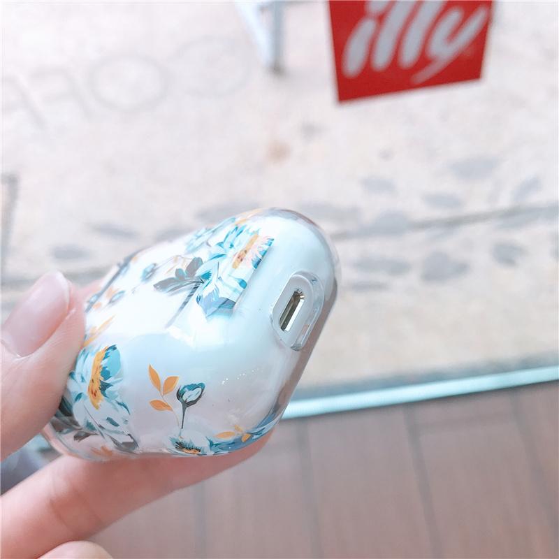 Watercolor Floral Apple Airpods Case - P's One-Stop Shop 