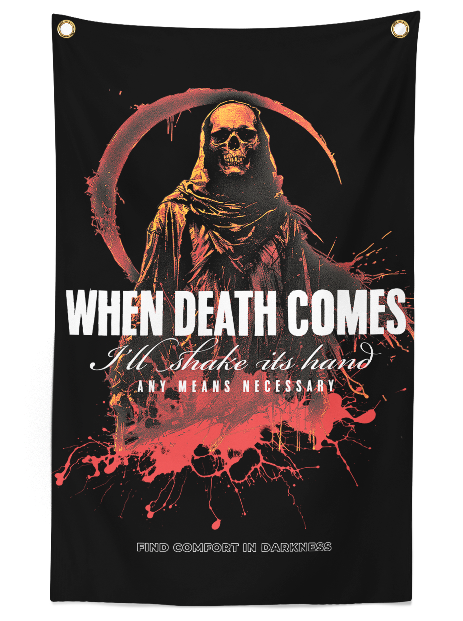When Death Comes Banner - P's One-Stop Shop 
