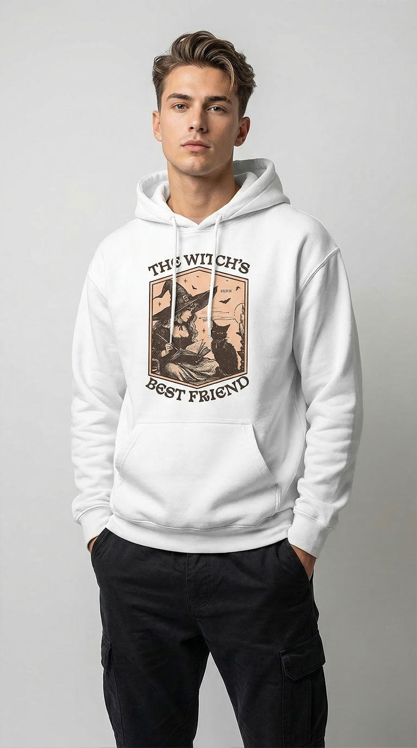 Witch's Best Friend Hoodie - P's One-Stop Shop 