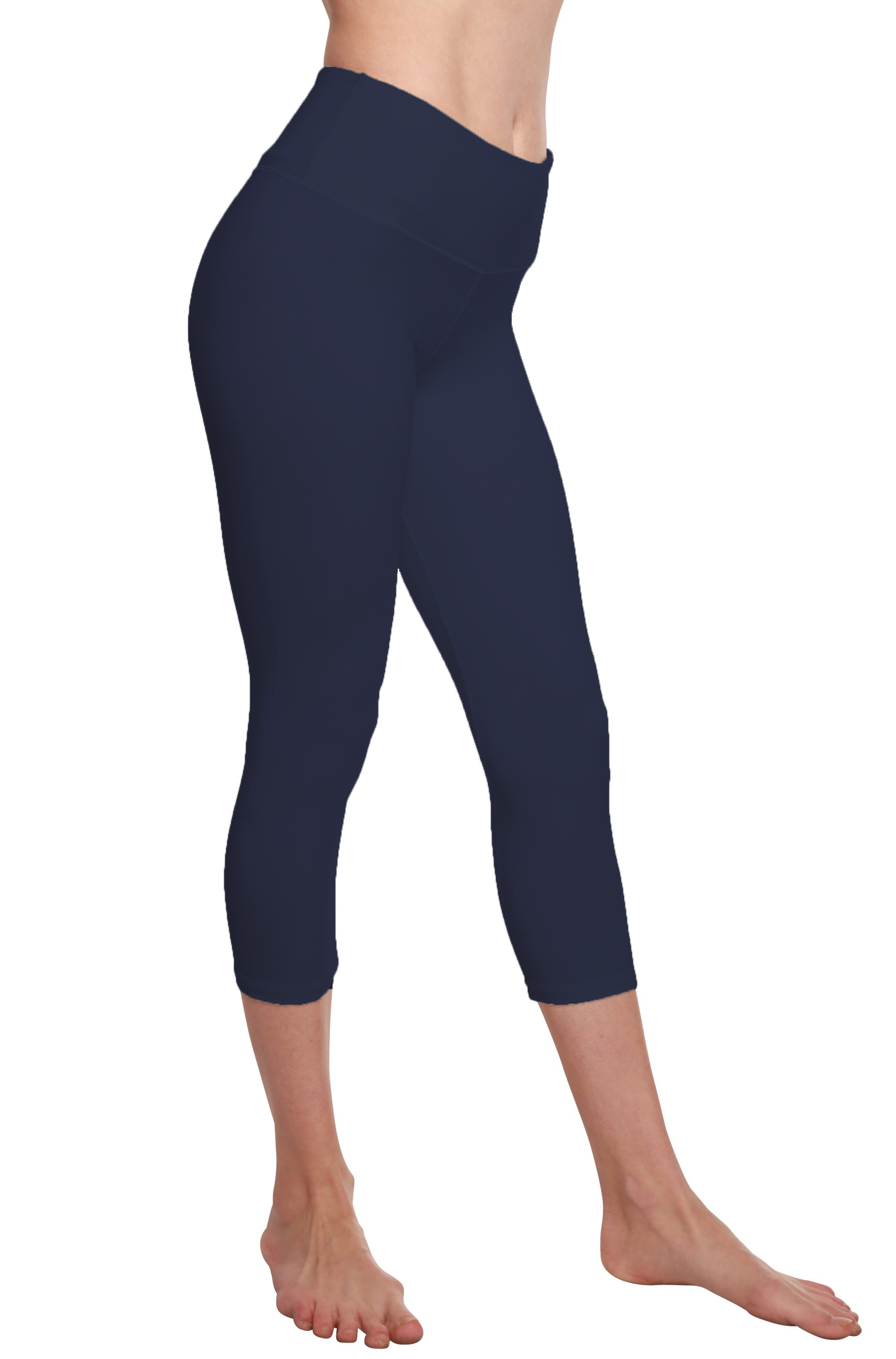 Women's Bamboo Viscose/Cotton Capri Style Leggings - P's One-Stop Shop 