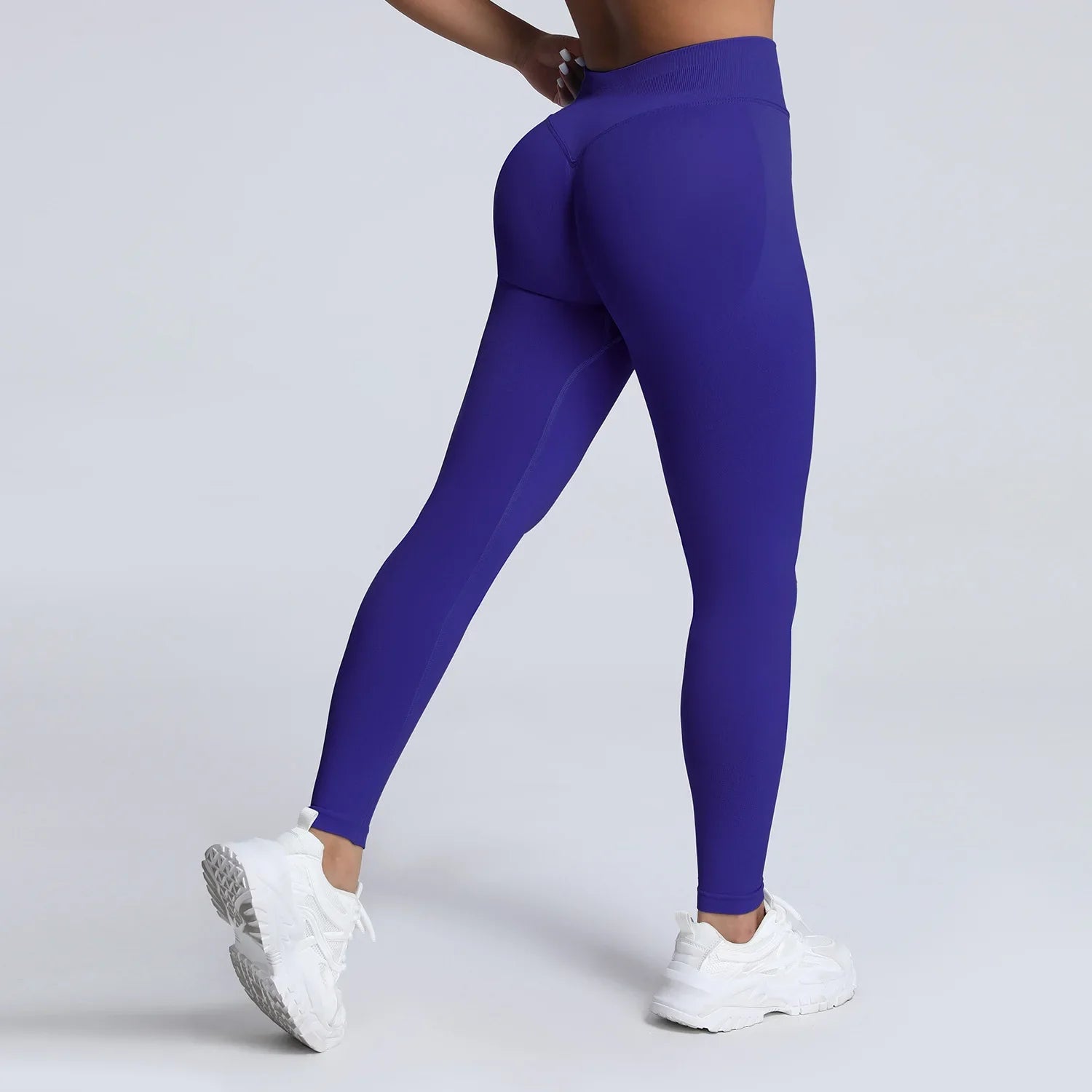 Women's Low Waist Scrunch Bum Yoga Tights - P's One-Stop Shop 