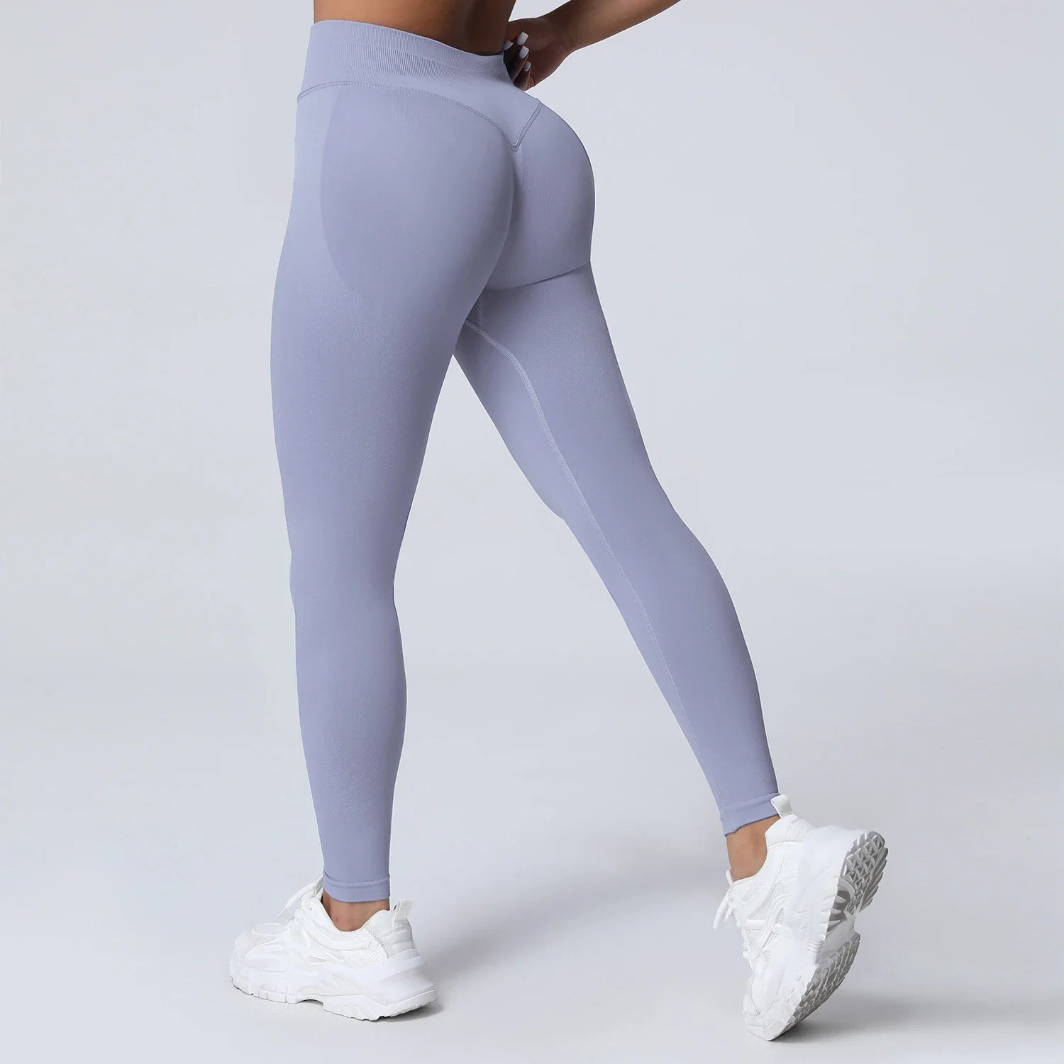 Women's Low Waist Scrunch Bum Yoga Tights - P's One-Stop Shop 