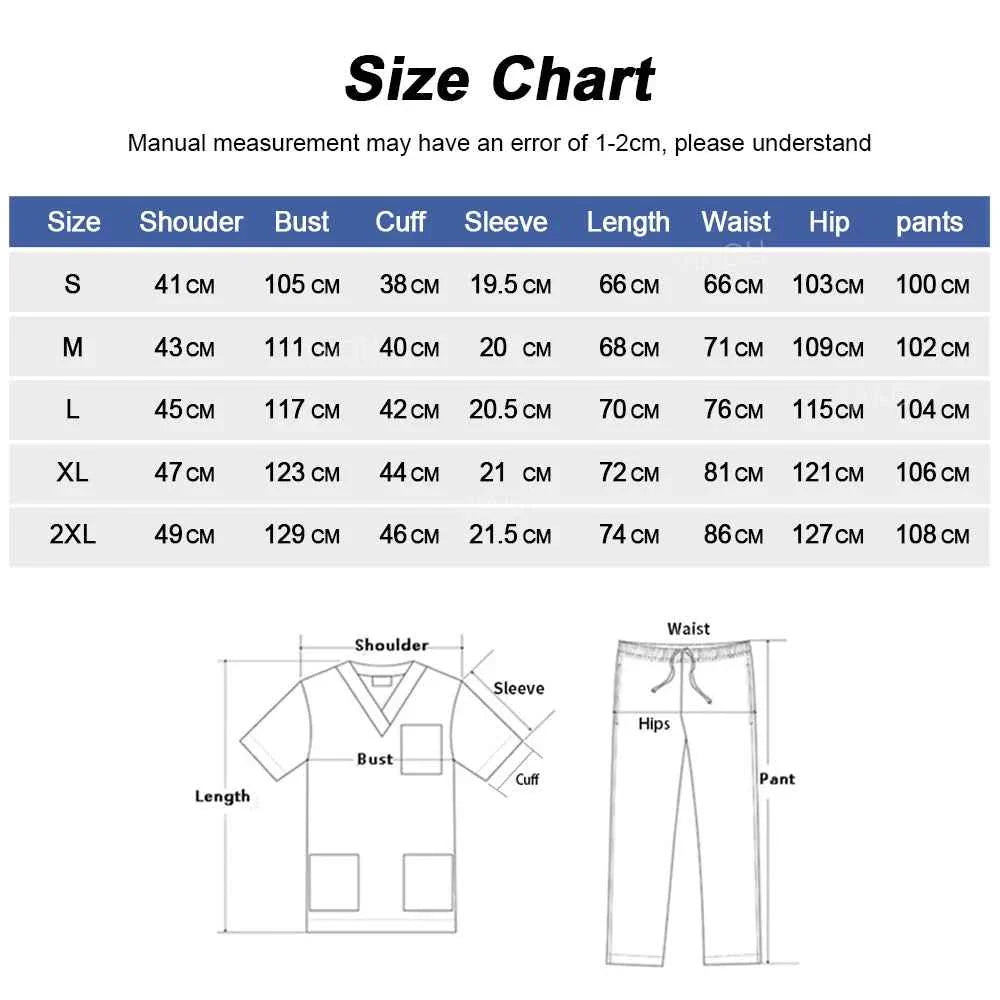 Women's Medical Scrub Uniform Set - P's One-Stop Shop 