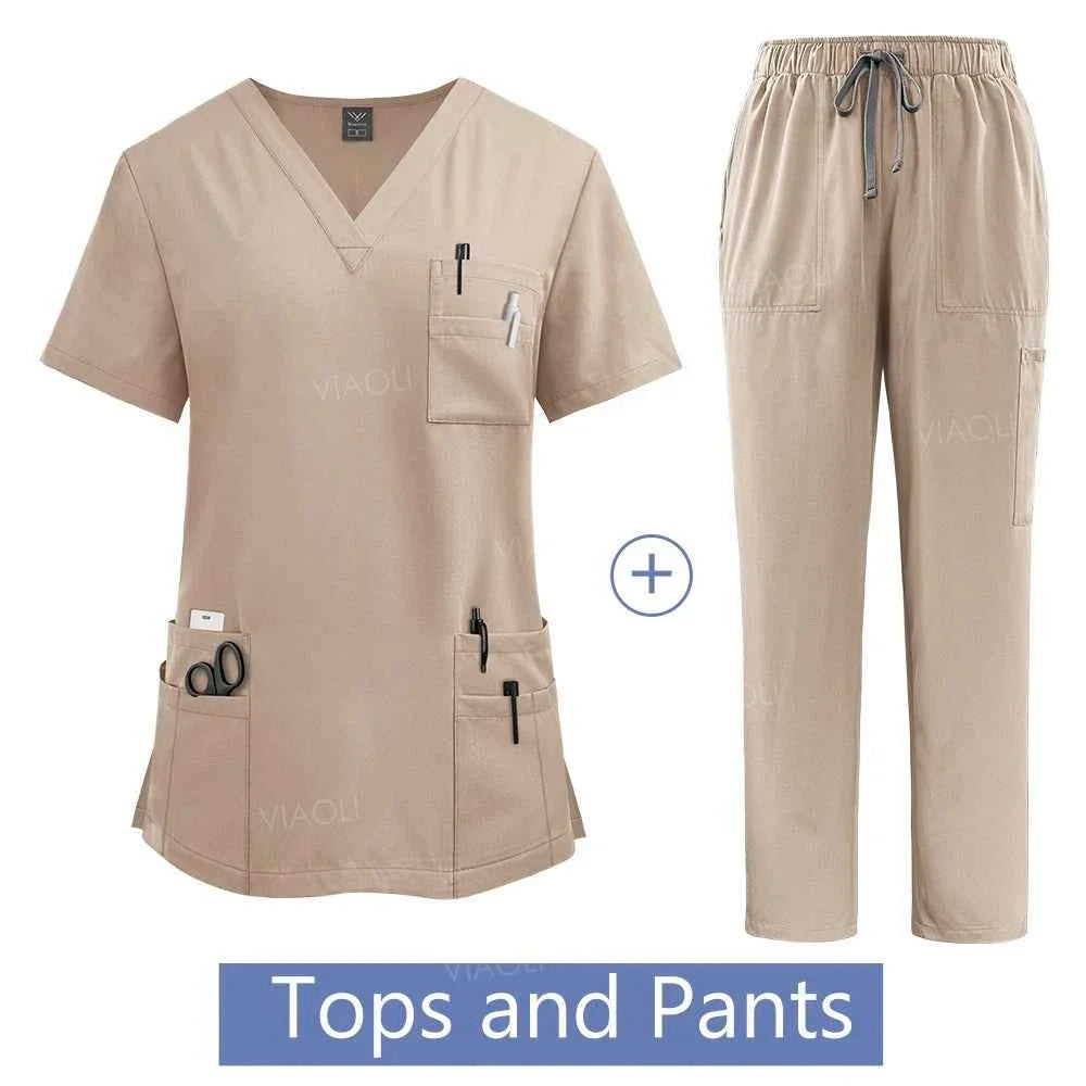 Women's Medical Scrub Uniform Set - P's One-Stop Shop 