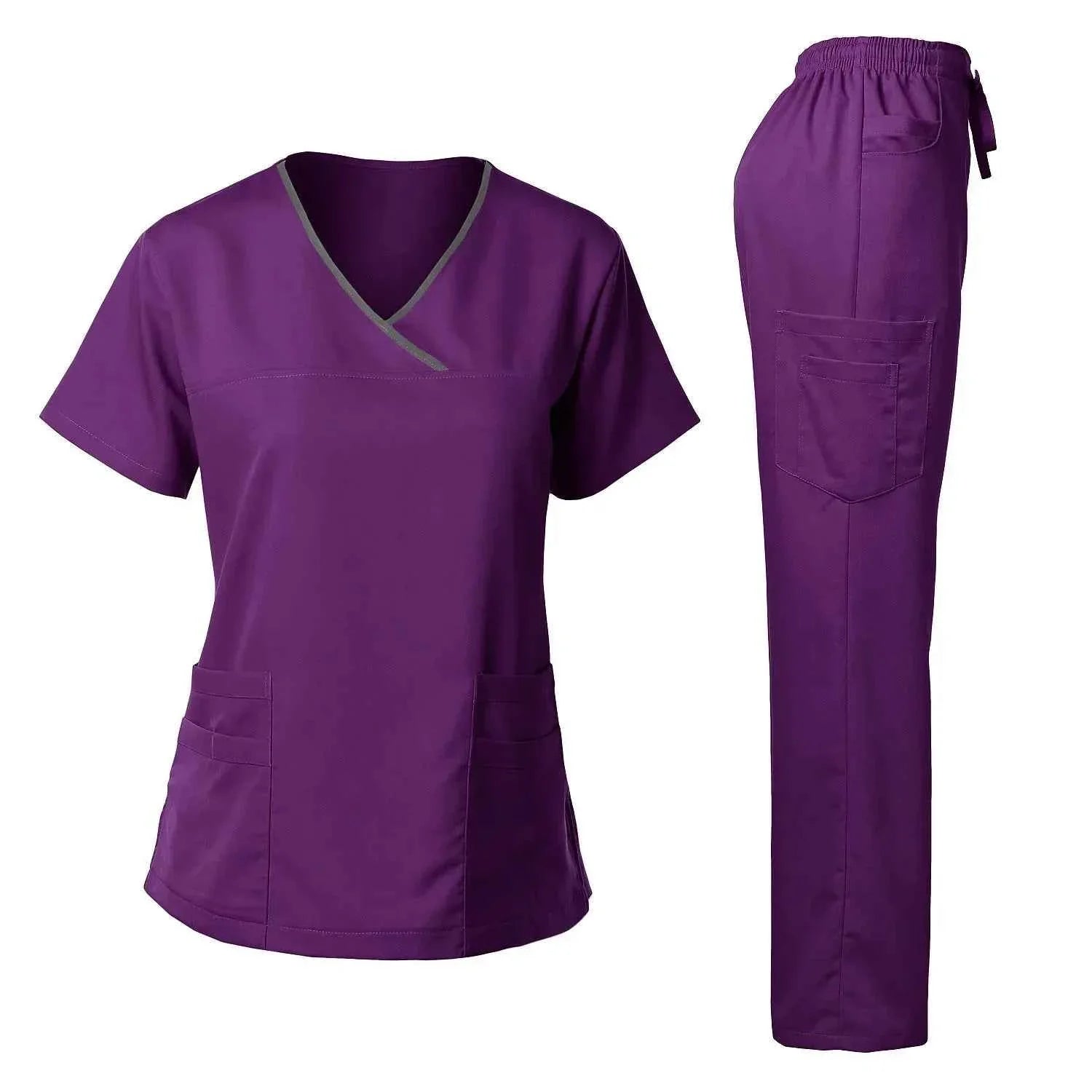Women's Medical Scrub Uniform Set - P's One-Stop Shop 