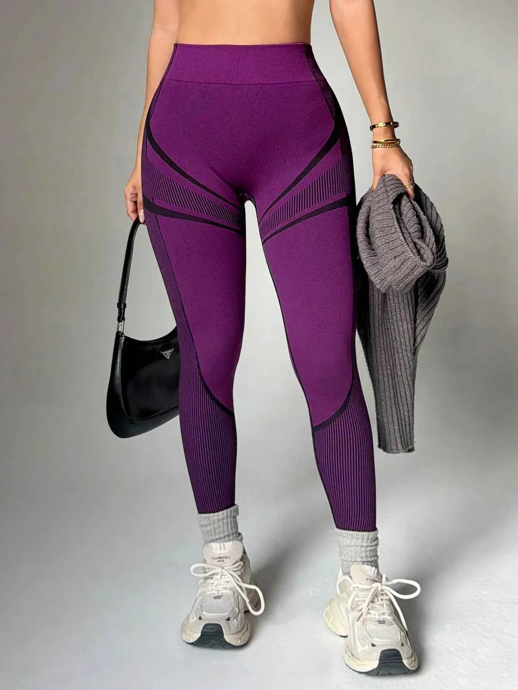 Women's Quick-Dry Seamless Yoga Pants - P's One-Stop Shop 