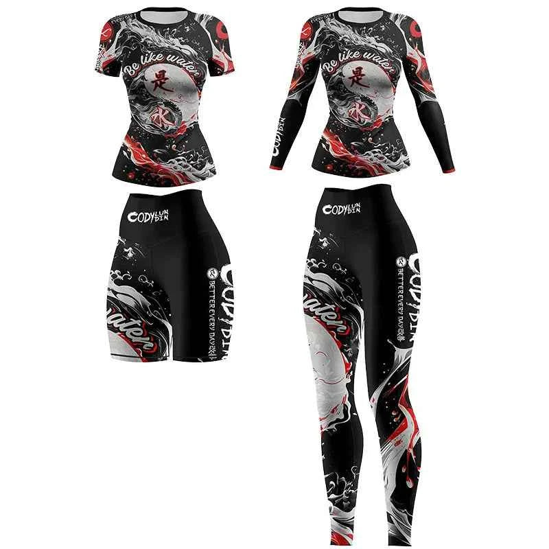 Women's Sportswear Compression Sport Suit - P's One-Stop Shop 
