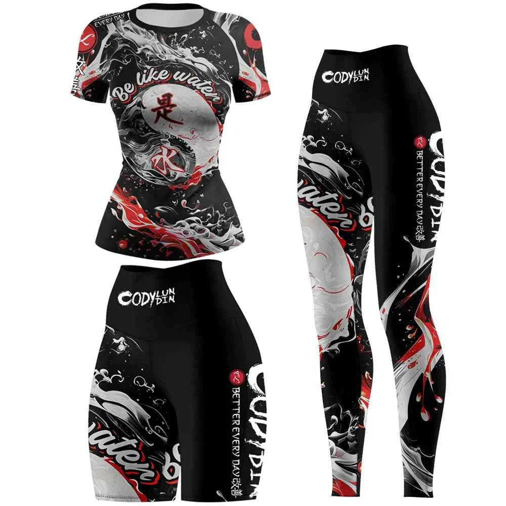 Women's Sportswear Compression Sport Suit - P's One-Stop Shop 