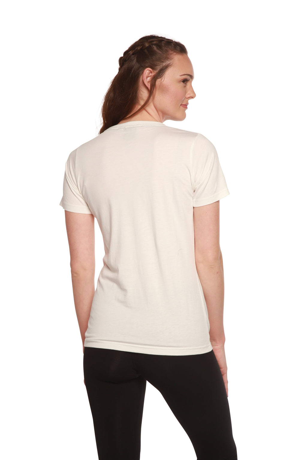 Women's Spun Bamboo Logo Bamboo Viscose/Organic Cotton T-Shirt - P's One-Stop Shop 