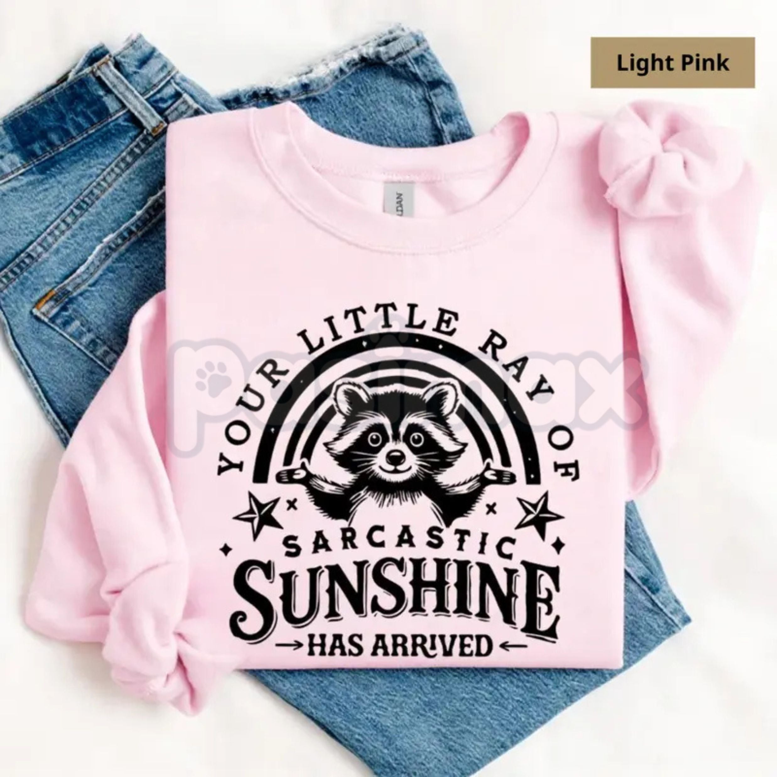 Your Little Ray Of Sarcastic Sunshine Sweatshirt | Funny Sassy Quote Crewneck | Retro Sun Graphic Pullover | Witty Sarcastic Shirt for Women | Sassy Aesthetic Jumper | Irony Inspired Streetwear Top - P's One-Stop Shop 