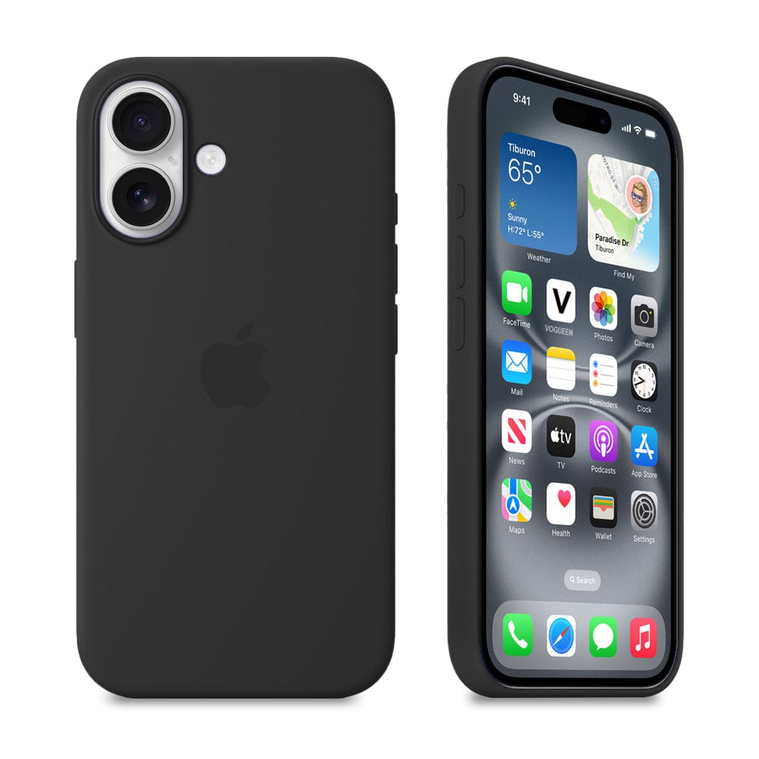 iPhone Silicone Case (Black) - P's One-Stop Shop 