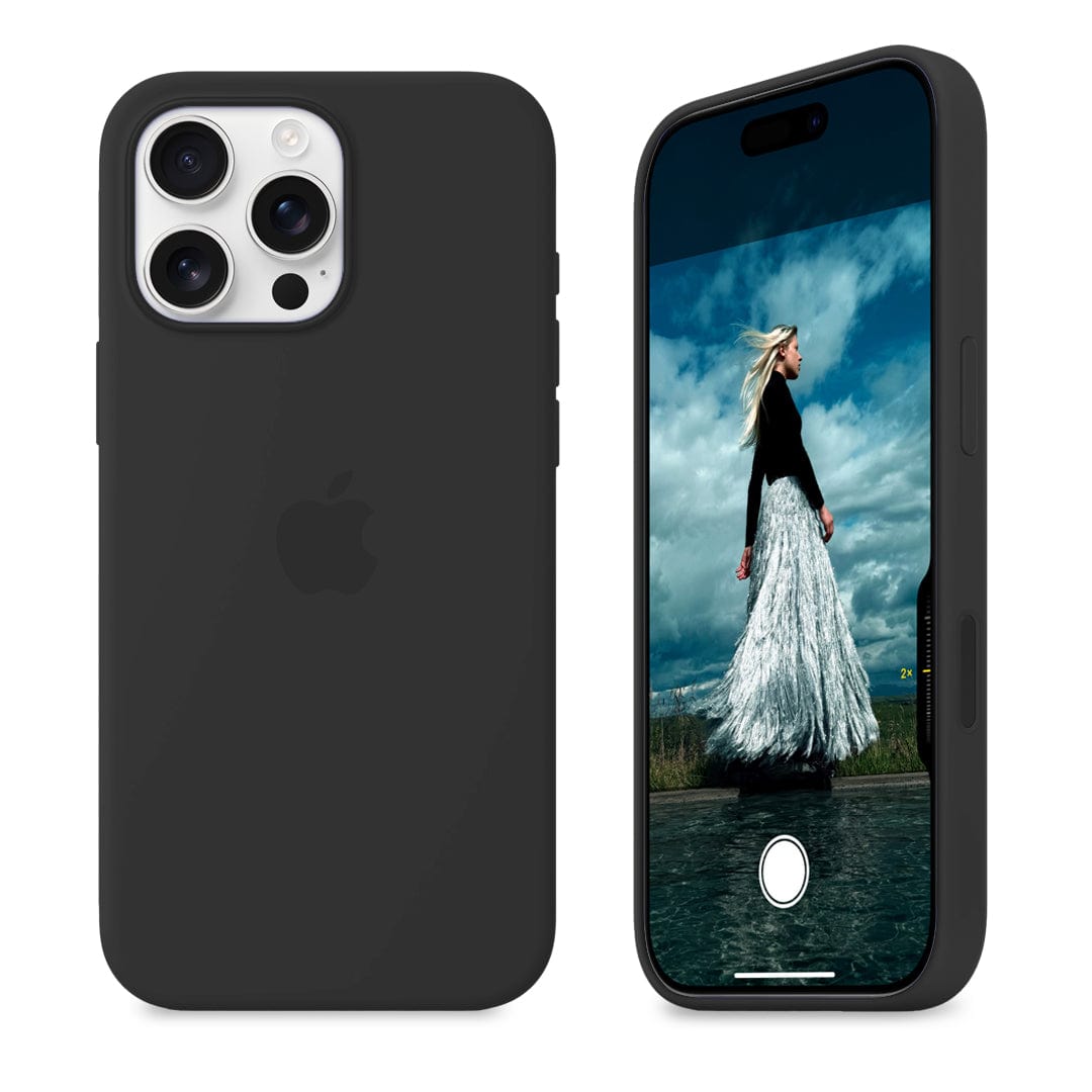 iPhone Silicone Case (Black) - P's One-Stop Shop 