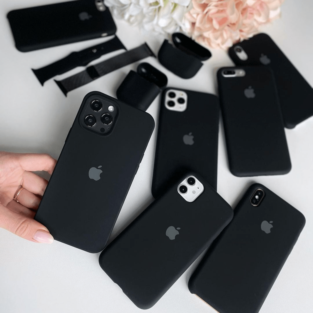 iPhone Silicone Case (Black) - P's One-Stop Shop 