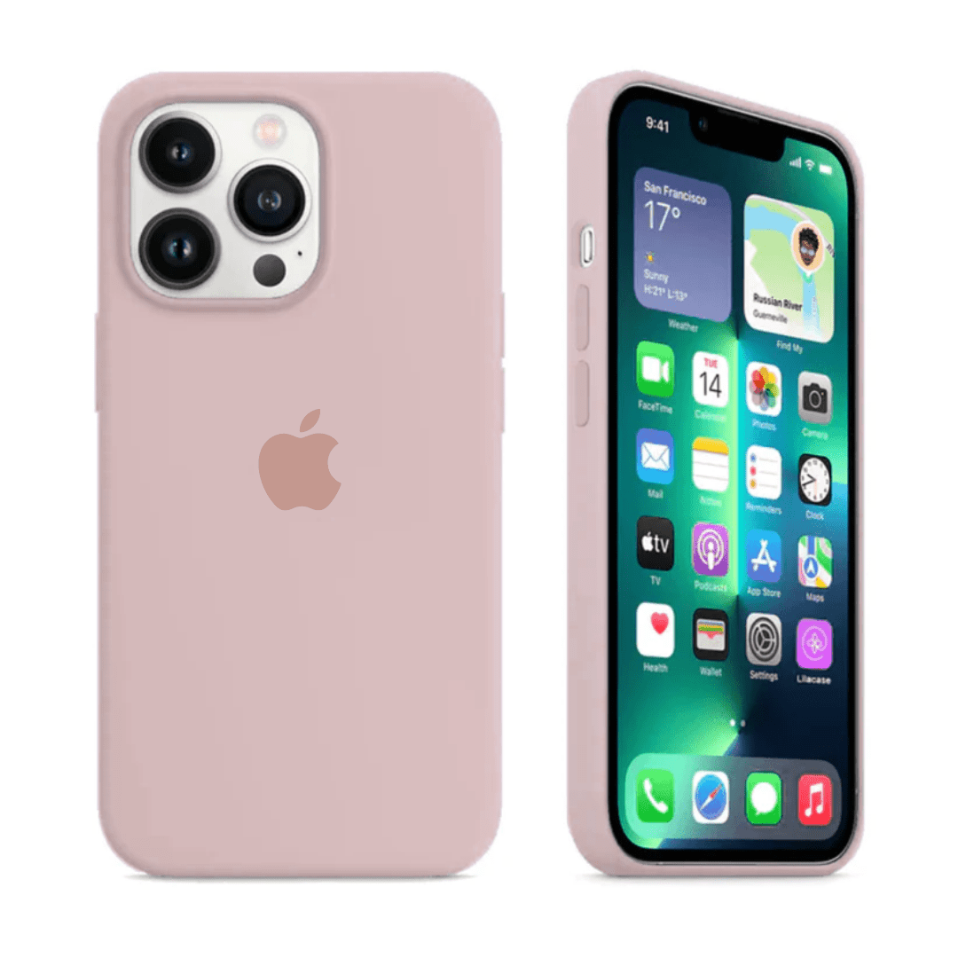 iPhone Silicone Case (Pink Sand) - P's One-Stop Shop 