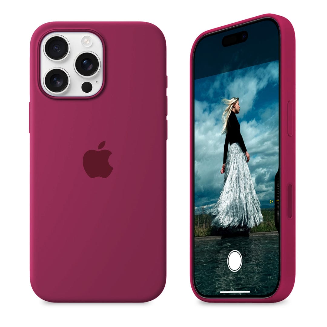 iPhone Silicone Case (Rose Red) - P's One-Stop Shop 