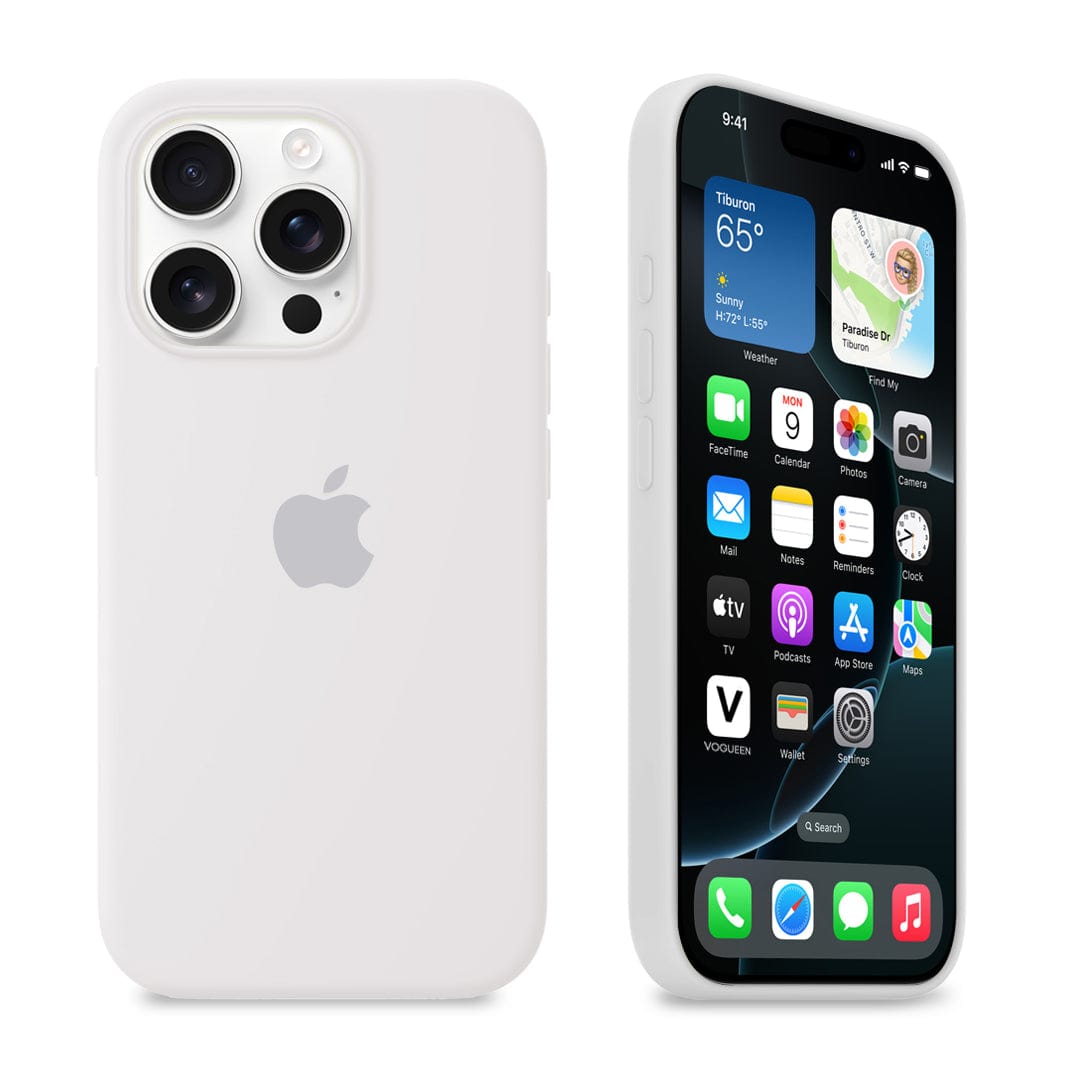 iPhone Silicone Case (White) - P's One-Stop Shop 