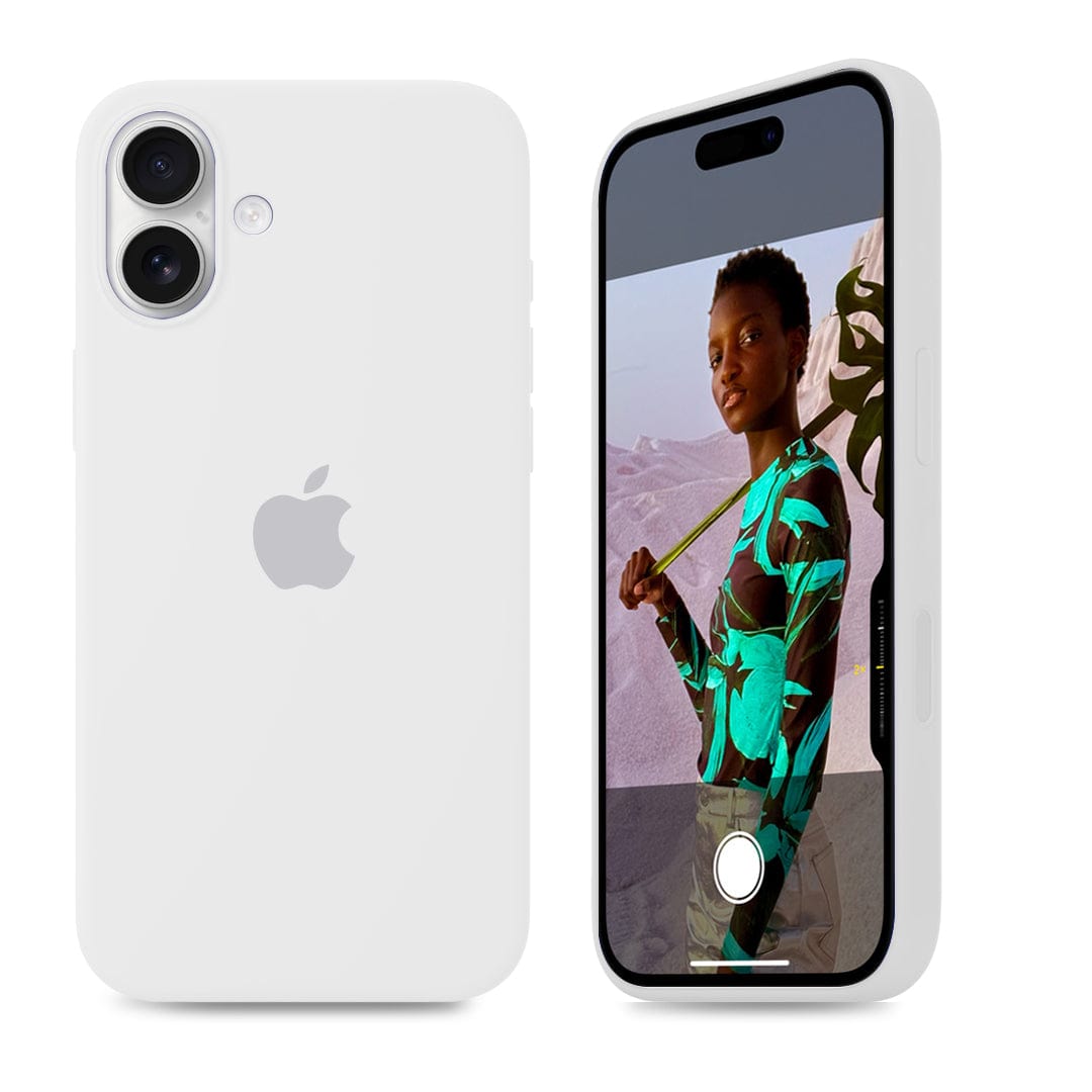 iPhone Silicone Case (White) - P's One-Stop Shop 